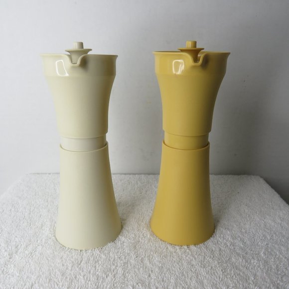 Tupperware Kitchen Vtg Tupperware Olive Oil Vinegar Dispensers With